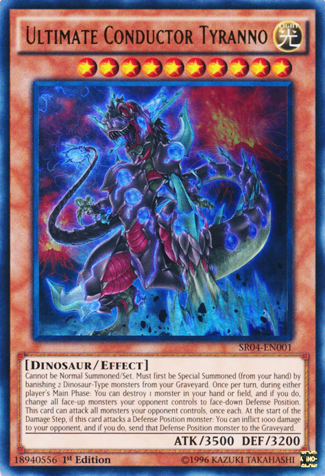 Ultimate Conductor Tyranno [SR04-EN001] Ultra Rare 