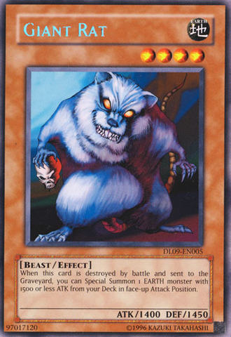 Giant Rat (Blue) [DL09-EN005] Rare 