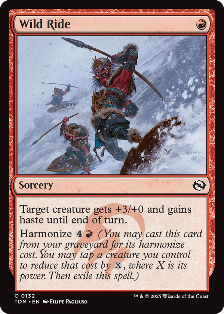 Wild Ride [Tarkir: Dragonstorm] 