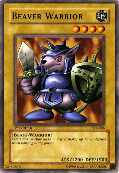 Beaver Warrior [SYE-006] Common 
