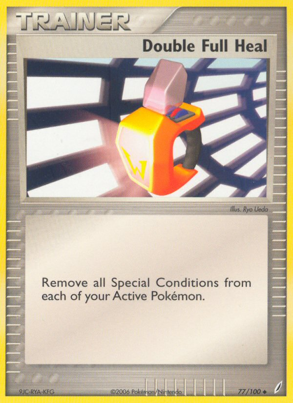 Double Full Heal (77/100) [EX: Crystal Guardians] 