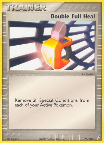 Double Full Heal (77/100) [EX: Crystal Guardians] 