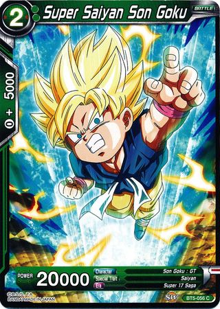 Super Saiyan Son Goku (Green) (BT5-056) [Miraculous Revival] 