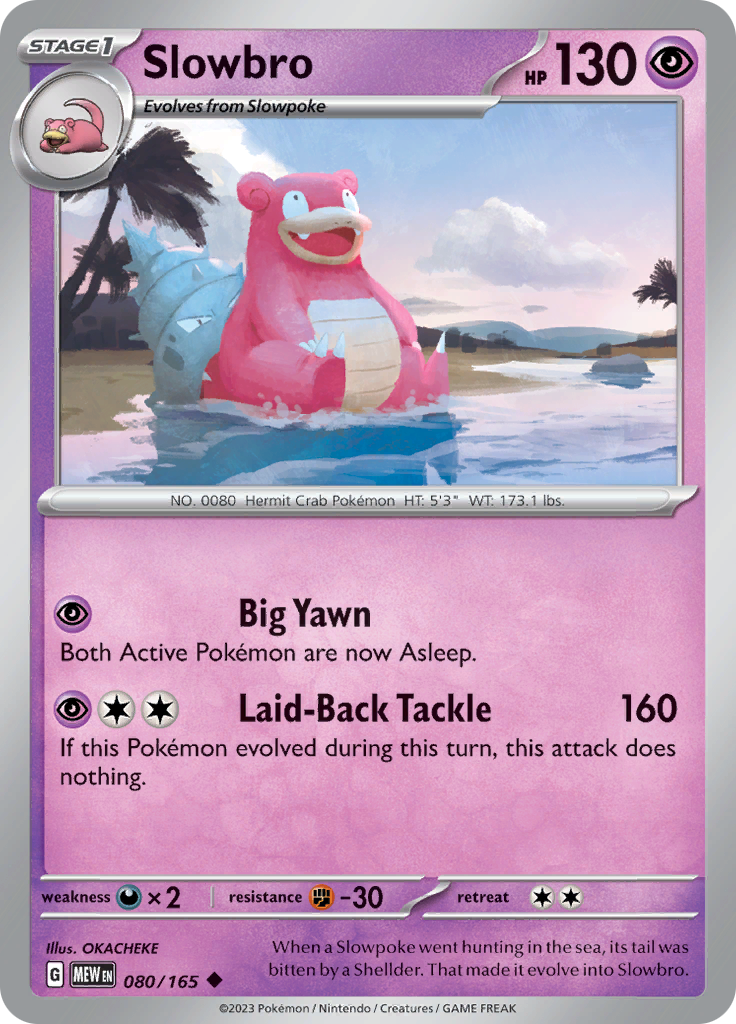 Slowbro (080/165) [Scarlet &amp; Violet: 151] 