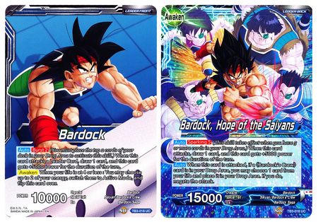 Bardock // Bardock, Hope of the Saiyans (Giant Card) (TB3-018) [Oversized Cards] 