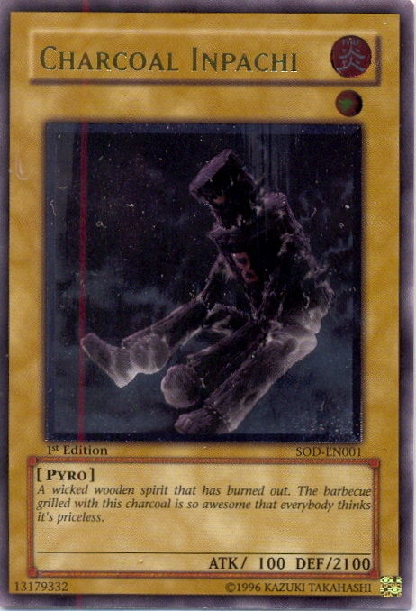 Charcoal Inpachi [SOD-EN001] Ultimate Rare 