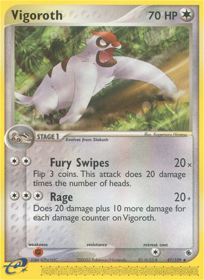 Vigoroth (47/109) [EX: Ruby &amp; Sapphire] 