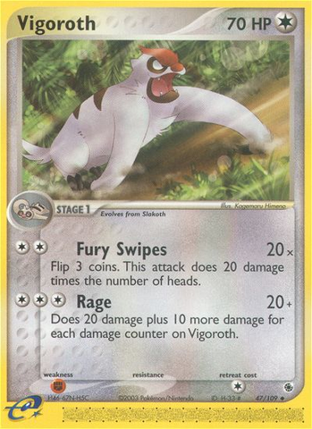 Vigoroth (47/109) [EX: Ruby &amp; Sapphire] 