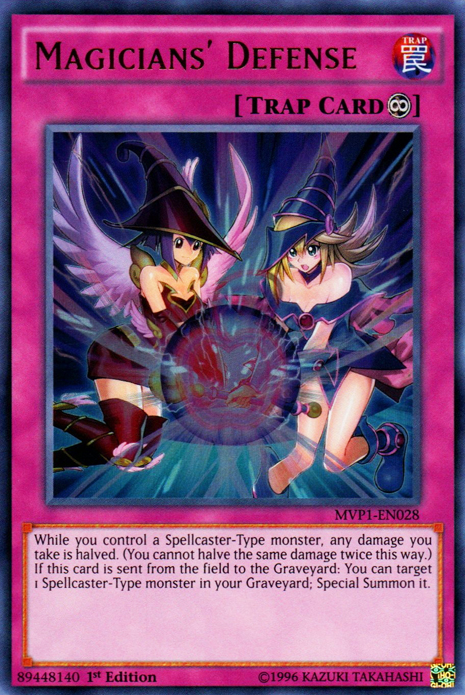 Magicians' Defense [MVP1-EN028] Ultra Rare 