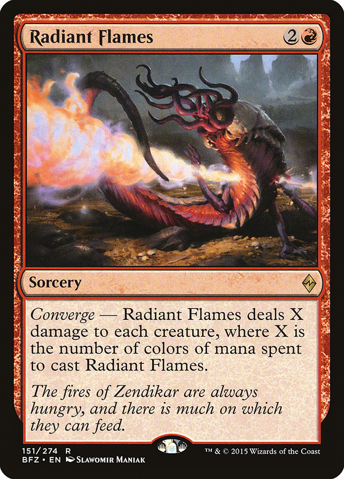 Radiant Flames [Battle for Zendikar] 
