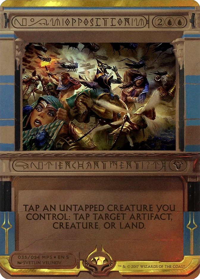 Opposition (Summon) [Amonkhet Invocations] 