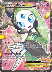 Meloetta EX (RC25/RC25) [Black &amp; White: Legendary Treasures] 