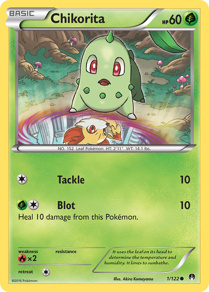 Chikorita (1/122) [XY: BREAKpoint] 