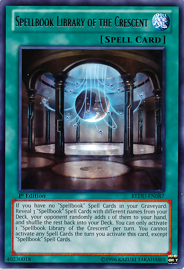 Spellbook Library of the Crescent [REDU-EN087] Rare 