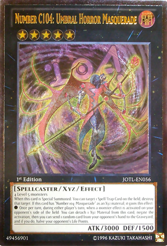 Number C104: Umbral Horror Masquerade (UTR) [JOTL-EN056] Ultimate Rare 