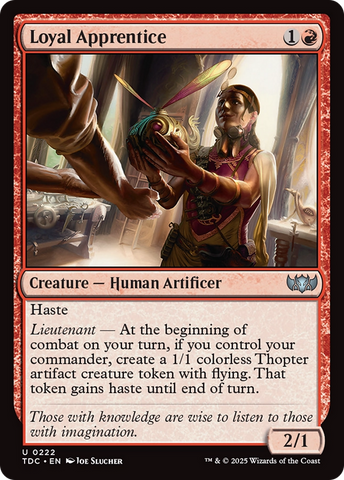 Loyal Apprentice [Tarkir: Dragonstorm Commander] 