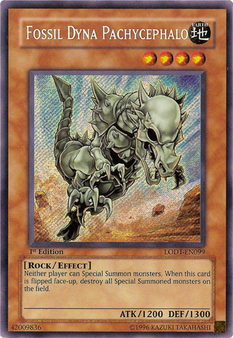 Fossil Dyna Pachycephalo [LODT-EN099] Secret Rare 