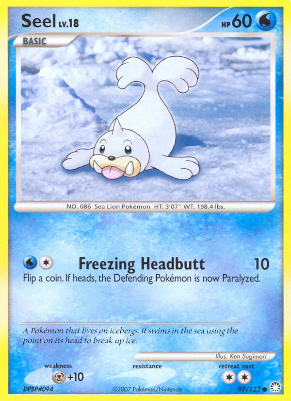 Seel (97/123) [Diamond &amp; Pearl: Mysterious Treasures] 