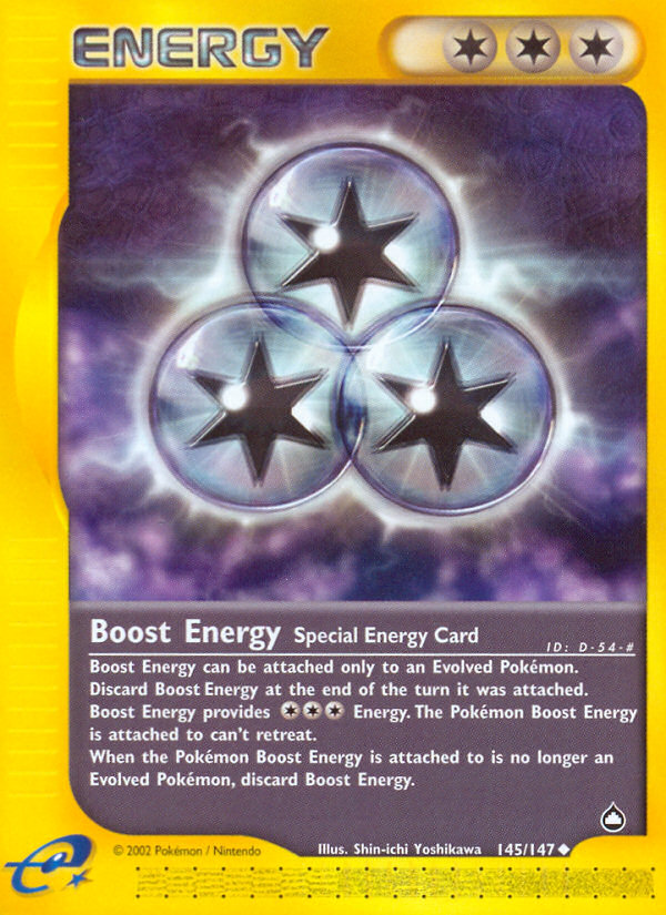 Boost Energy (145/147) [Aquapolis] 