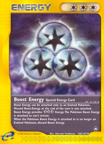 Boost Energy (145/147) [Aquapolis] 