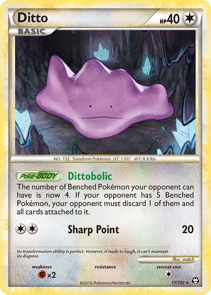 Ditto (17/102) [HeartGold &amp; SoulSilver: Triumphant] 