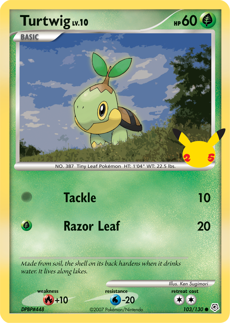 Turtwig (103/130) [First Partner Pack] 