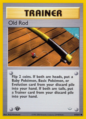 Old Rod (64/64) [Neo Revelation 1st Edition] 