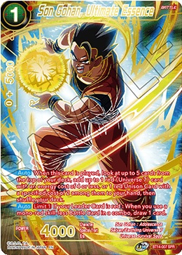 Son Gohan, Ultimate Essence (SPR) (BT14-007) [Cross Spirits] 