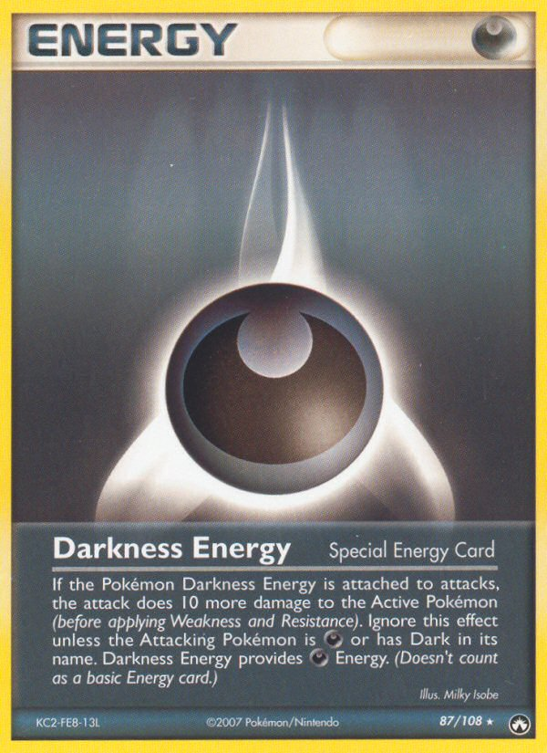 Darkness Energy (87/108) [EX: Power Keepers] 