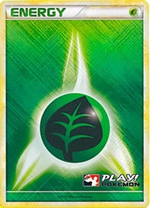 Grass Energy (2010 Play Pokemon Promo) [League &amp; Championship Cards] 