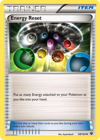 Energy Reset (98/124) [XY: Fates Collide] 