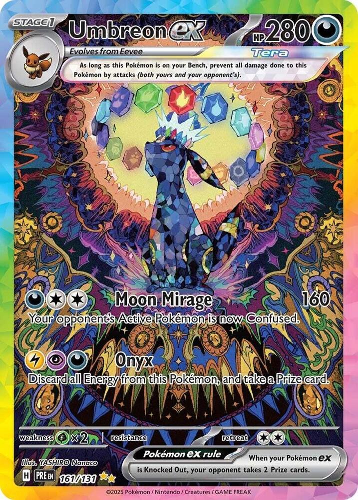 Umbreon ex (161/131) [Scarlet &amp; Violet: Prismatic Evolutions] 
