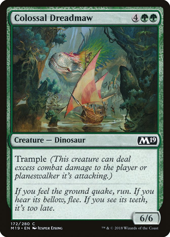 Colossal Dreadmaw [Core Set 2019] 