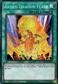 Armed Dragon Flash [BLVO-EN051] Secret Rare 