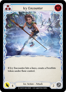Icy Encounter (Blue) [U-ELE159] (Tales of Aria Unlimited) Unlimited Rainbow Foil 