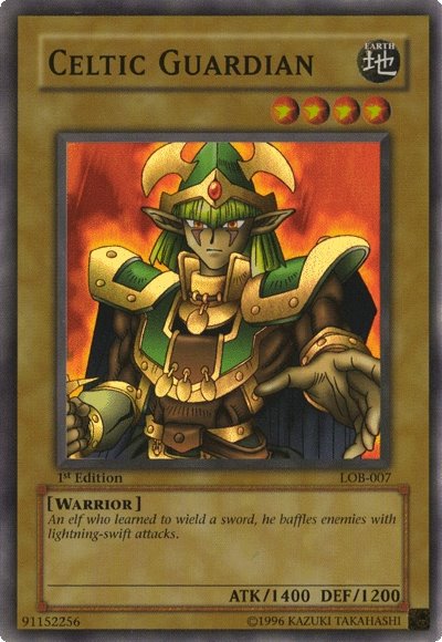 Celtic Guardian [LOB-007] Super Rare 