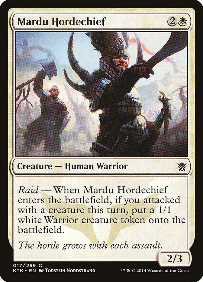 Mardu Hordechief [Khans of Tarkir] 