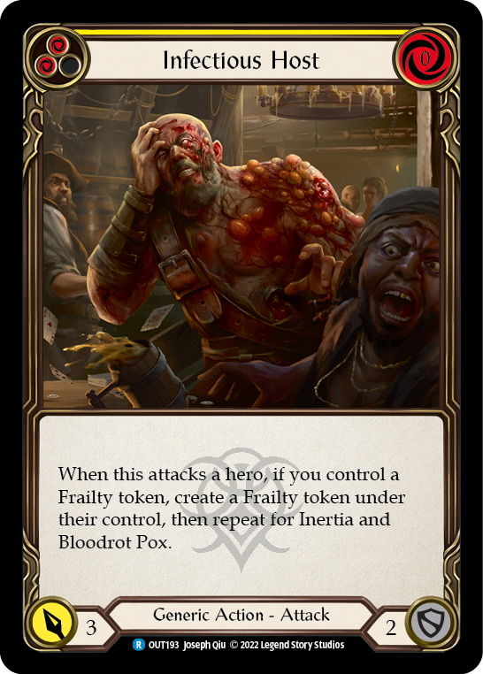 Infectious Host (Yellow) [OUT193] (Outsiders) 