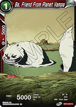 Ba, Friend From Planet Vampa (BT17-027) [Ultimate Squad] 