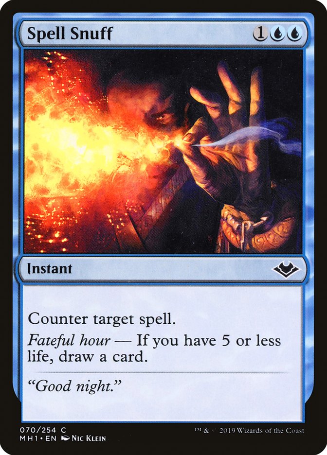 Spell Snuff [Modern Horizons] 