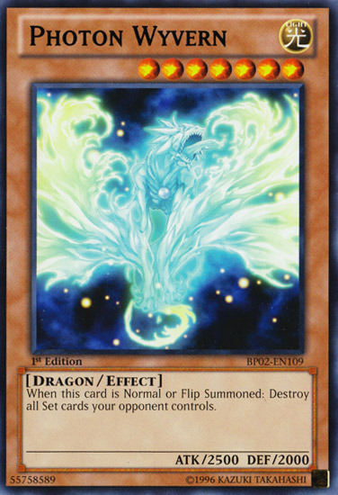 Photon Wyvern [BP02-EN109] Rare 
