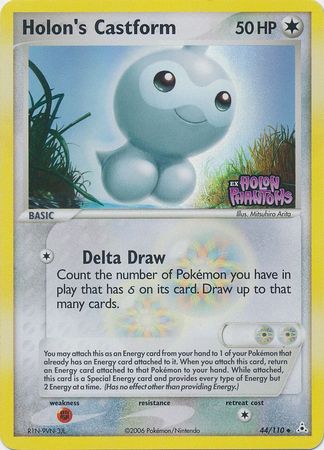 Holon's Castform (44/110) (Stamped) [EX: Holon Phantoms] 