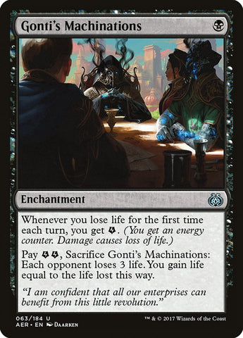 Gonti's Machinations [Aether Revolt] 