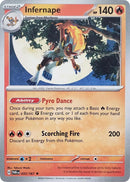 Infernape (033/167) (Theme Deck Exclusive) [Scarlet &amp; Violet: Twilight Masquerade] 