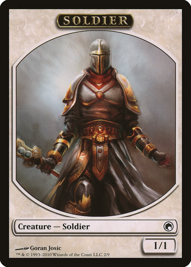 Soldier Token [Scars of Mirrodin Tokens] 