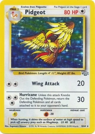 Pidgeot (8/64) [Jungle Unlimited] 