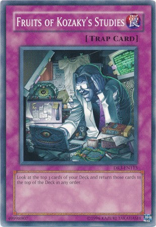 Fruits des études de Kozaky [DR3-EN113] Commun 