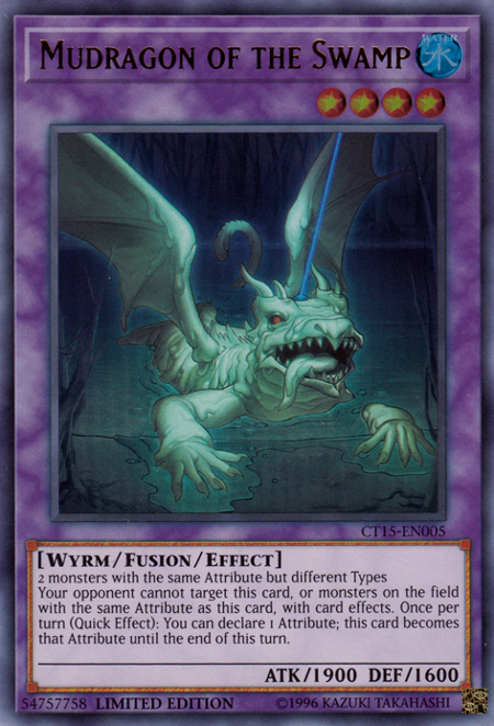 Mudragon of the Swamp [CT15-EN005] Ultra Rare 