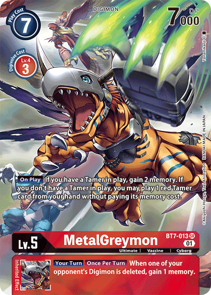 MetalGreymon [BT7-013] (Alternate Art) [Next Adventure]