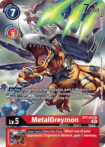 MetalGreymon [BT7-013] (Alternate Art) [Next Adventure] 